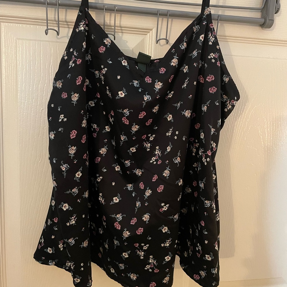 Wild Fable Floral Satin Tank